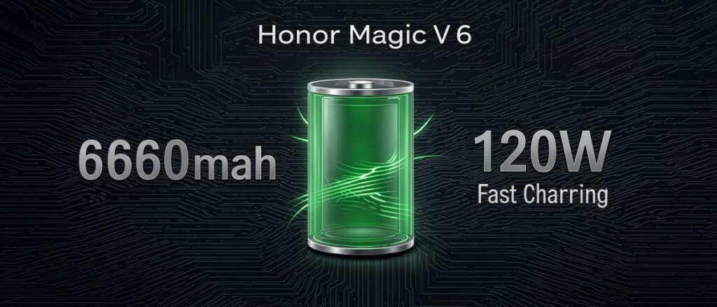 Honor Magic V6 BATTERY 6660 mah